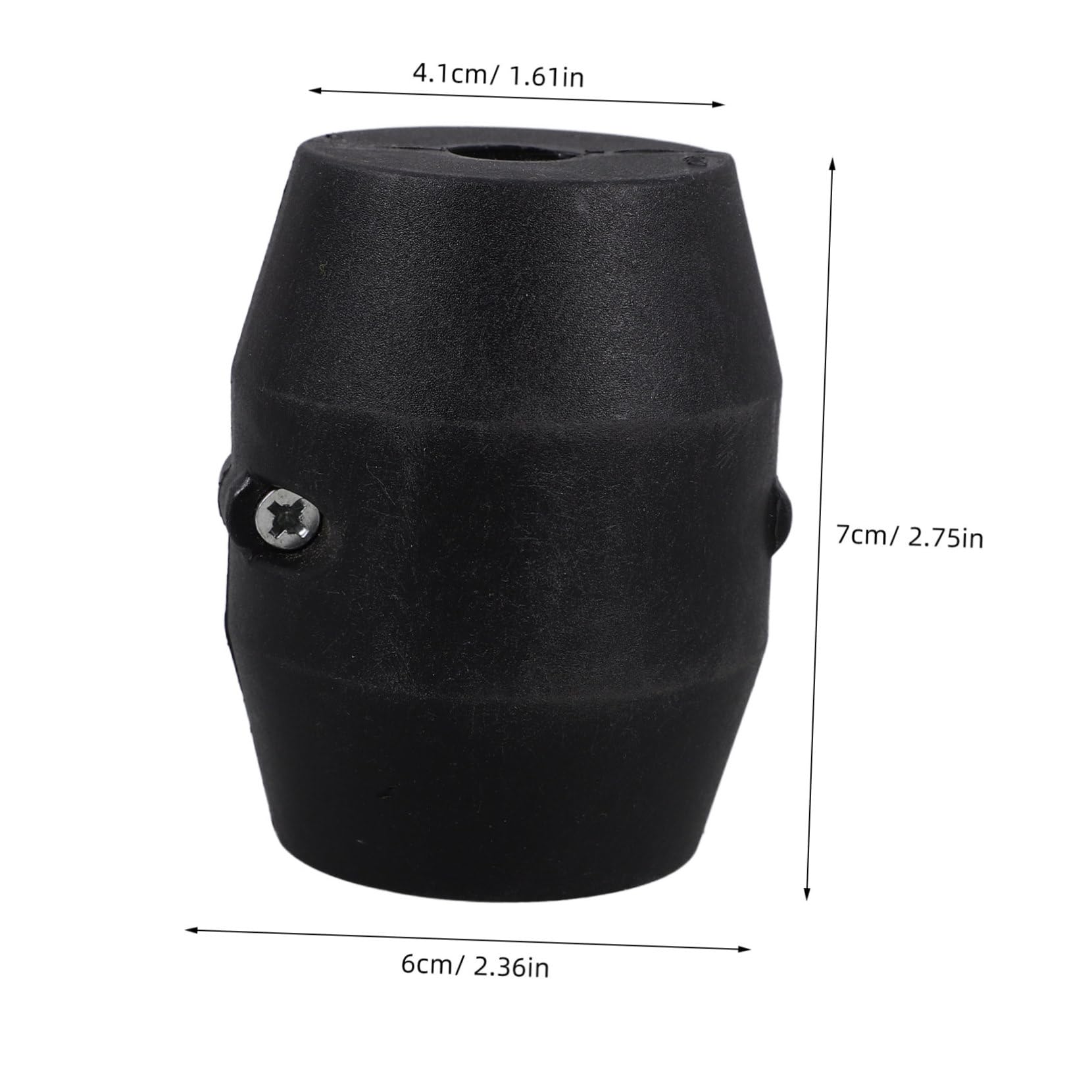 Palla Peso Gravità per Tubo Rubinetto Cucina Estraibile Nero | Abs Resistente, Retrazione Automatica del Flessibile, Design Moderno e Compatto