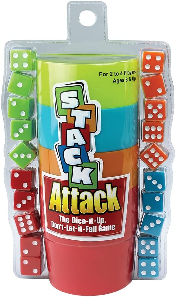 Stack Attack , Juego de Dados Juguetes y Juegos