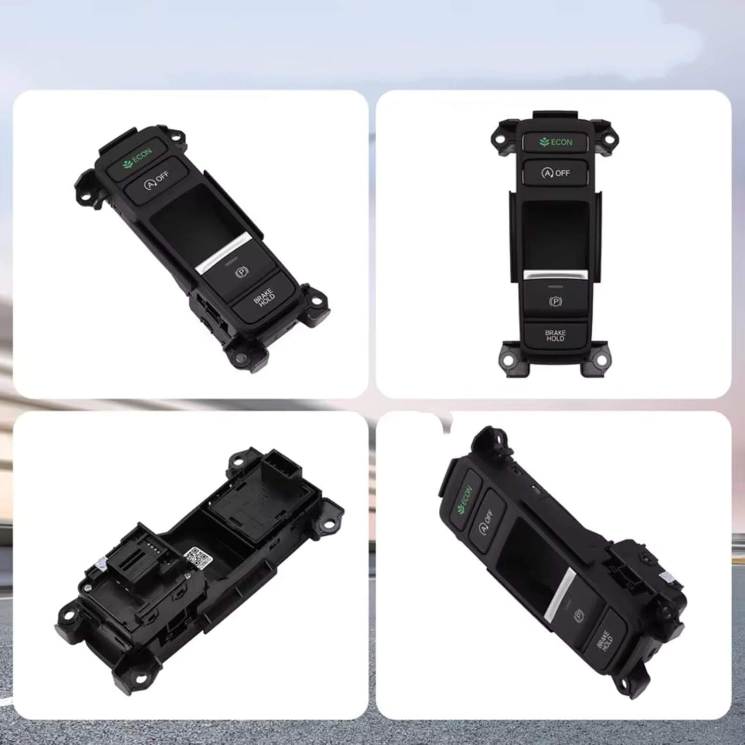 Car Parking Switch Compatible with Civic 2022 2023 2024 35730T20A11 Car Electronic Hand Brake Switch Console Switch Assembly Replacement Parts