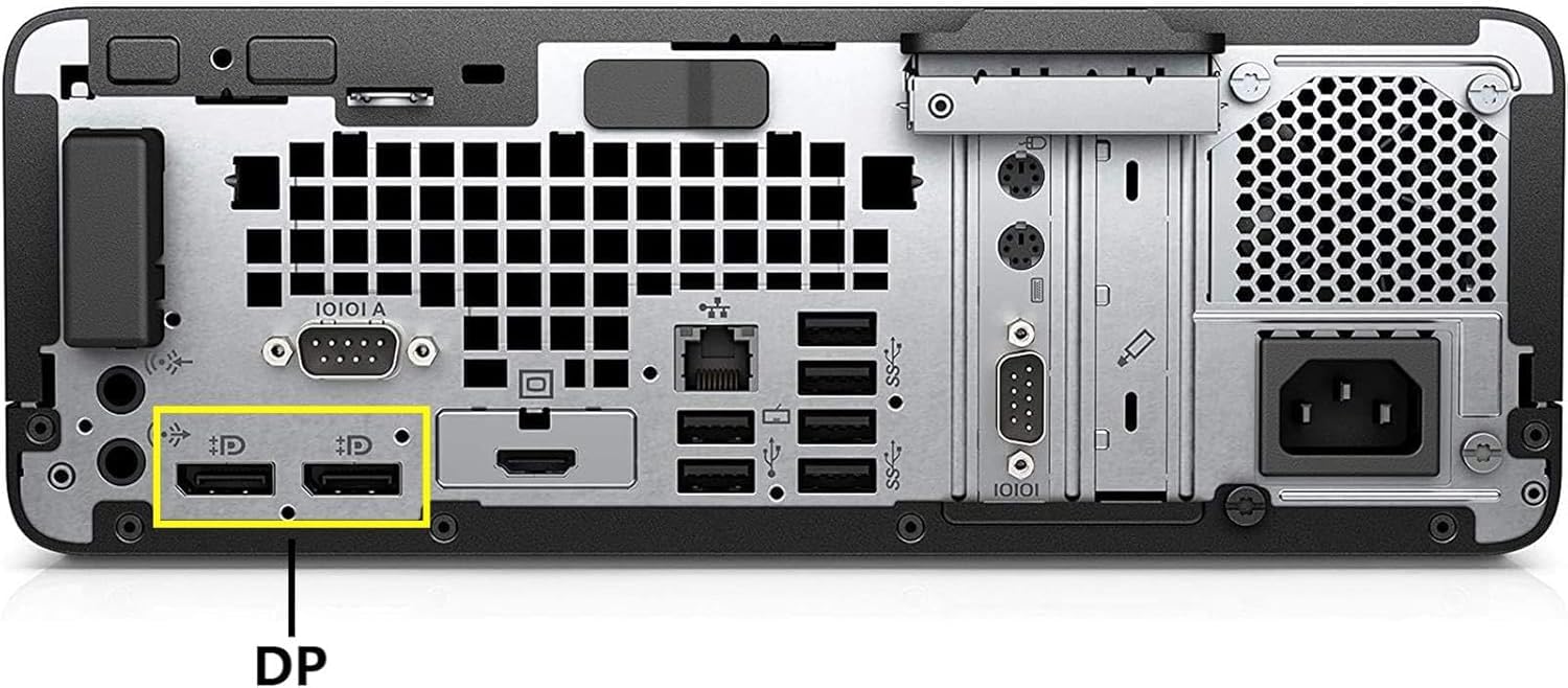 HP ProDesk 600 G4 SFF Desktop PC, Core i5-8500, 8 GB RAM, 256 GB