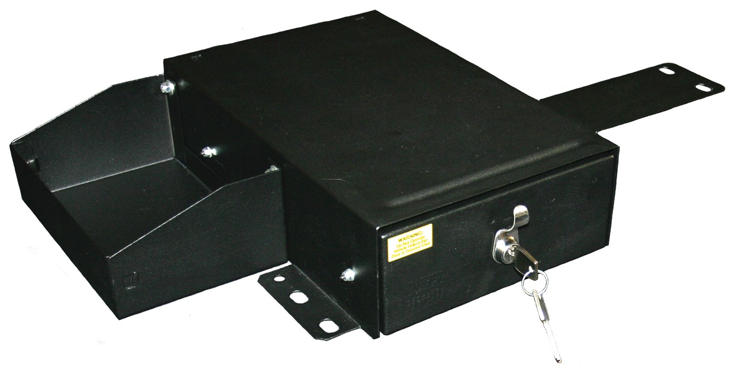 Tuffy Security Products Front Passenger Side Underseat Drawer - '66-77 Bronco (Black)