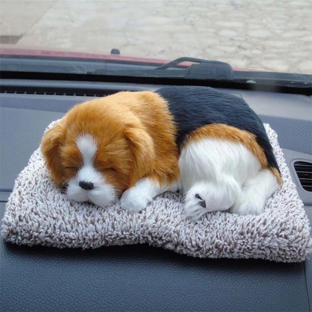 Cute Car Dashboard Decoration Dog Doll Auto Nodding Head Toy