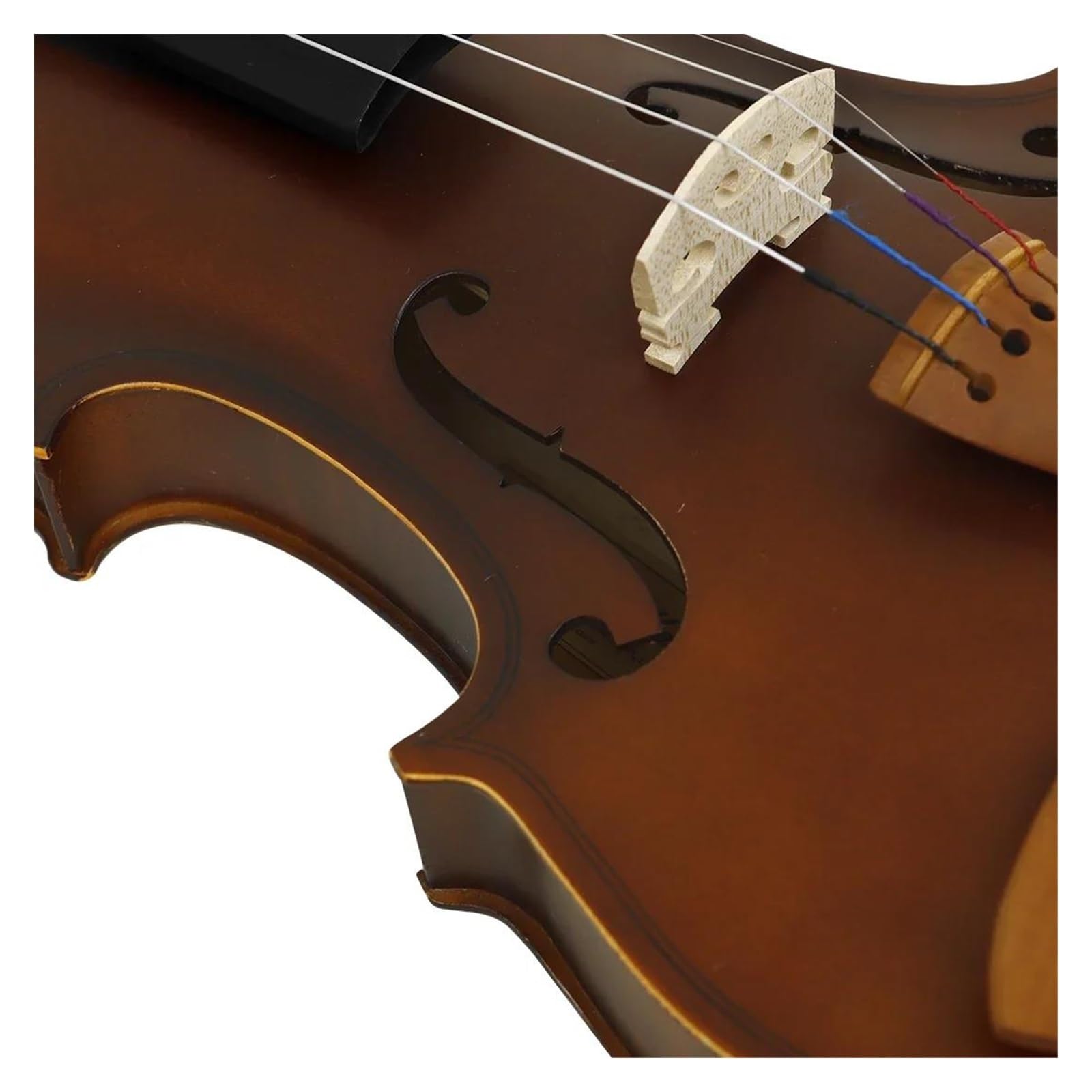 Violino 4/4 In Legno Di Giuggiolo Opaco Fatto A Mano Adatto Ai Principianti Per Suonare Il Kit Di Strumenti A Corda Violino