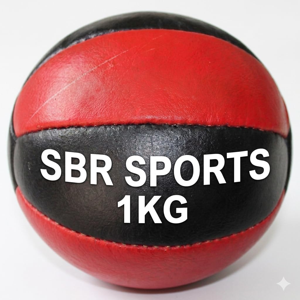 1 KG Medicine Ball for Crossfit, Exercise & Fitness, Strength & Conditioning Practice Gym Training-image-35