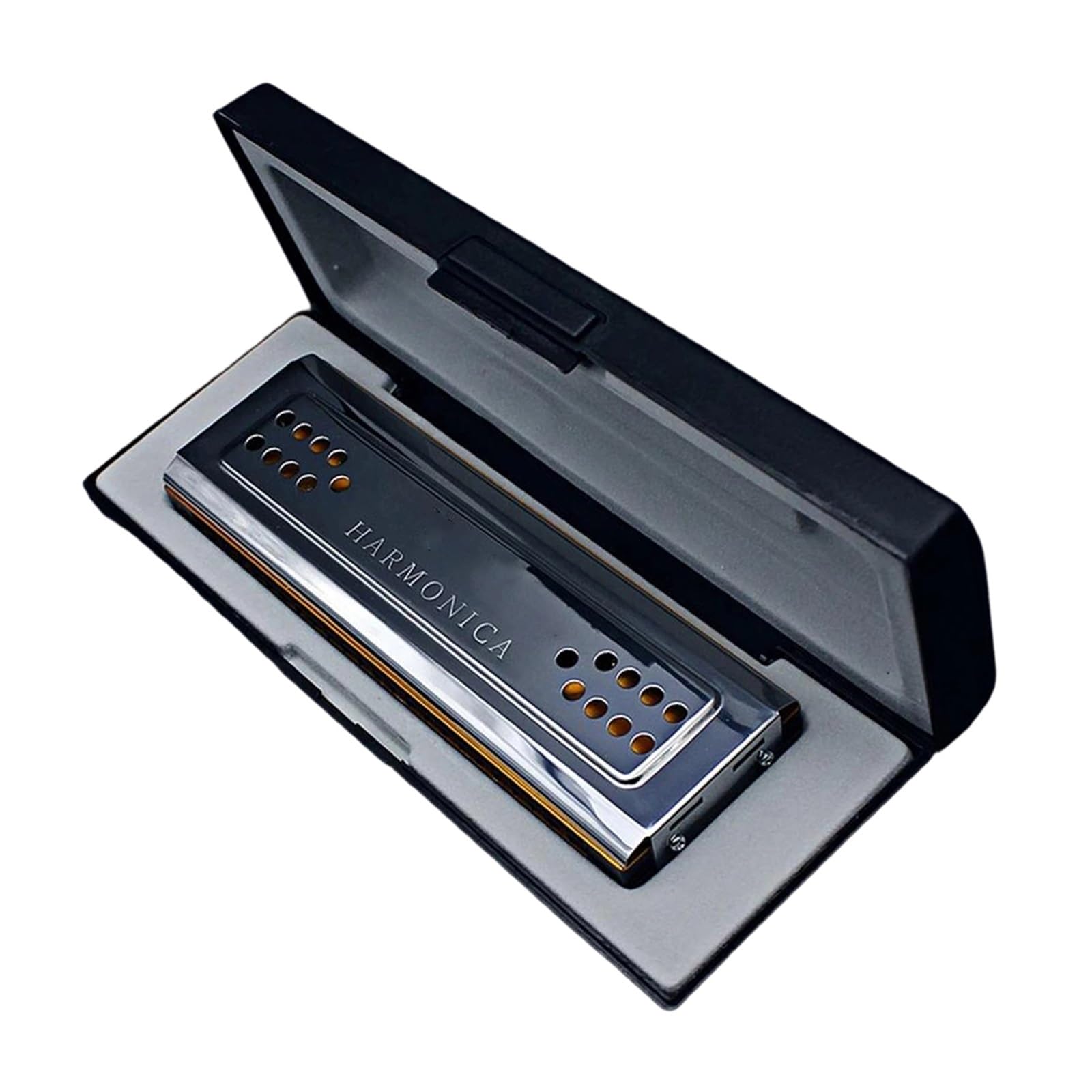 Mundharmonika Mundharmonika 24 Löcher Tremolo Polyphone Doppelseitige C/G-Taste