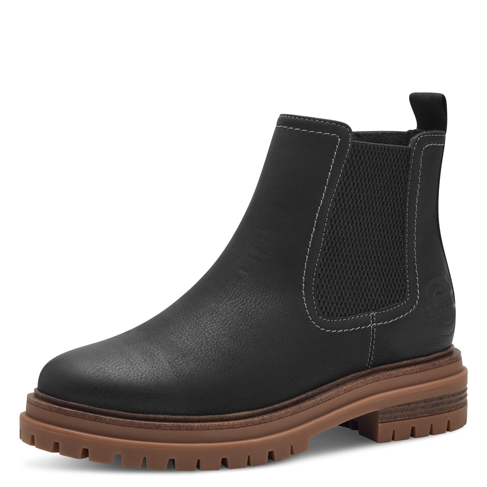 s.Oliver Damen Chelsea Boots Elegant Vegan