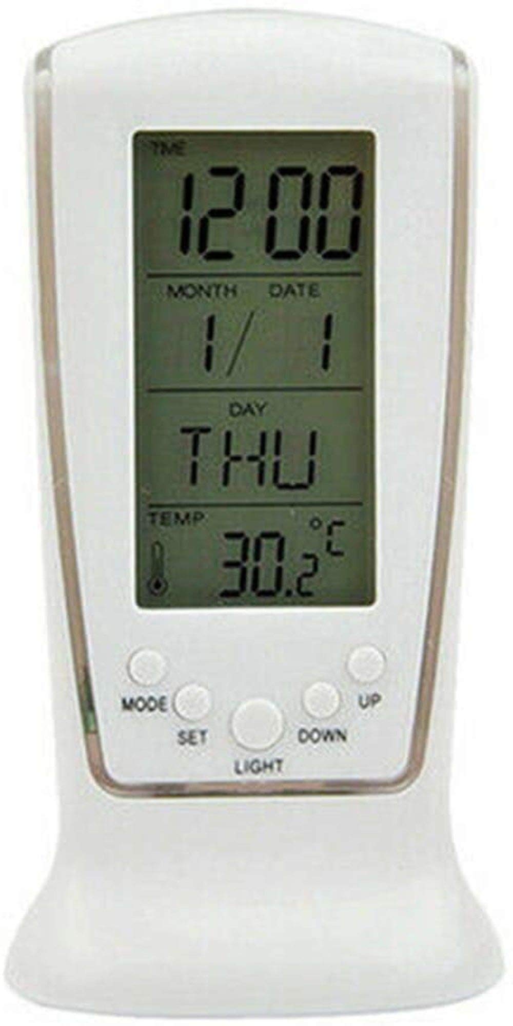 ausuky AM FM Dual Alarm Digital Clock Thermometer Alarm Clock LED Display