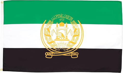 Miniatura 34 de AZ FLAG - Bandera del Tíbet - 3 x 5 pies - Cartel tibetano-budista de poliéster 100D con dos ojales metálicos - Resistente a la decoloración