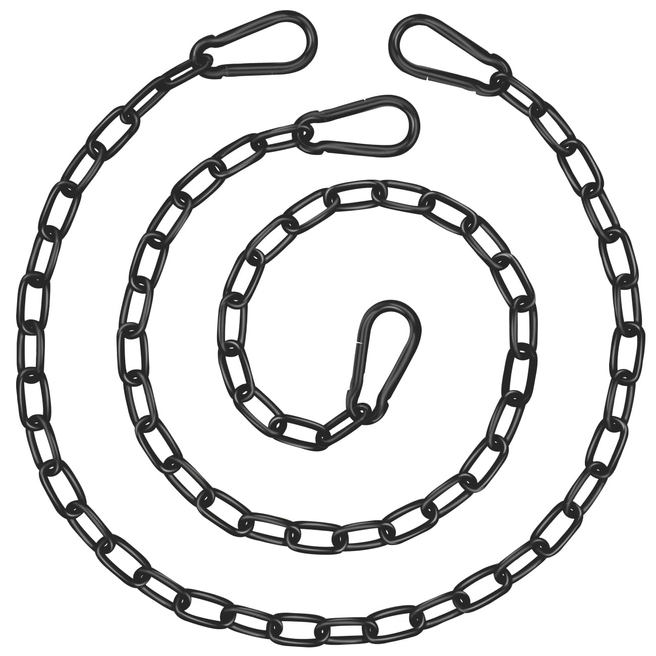 Gelury Hanging Swing Chain 44in, 2Pcs Stainless Steel Chain 660LB Capacity, Hanging Chain Extension, Heavy Duty Chains for Punching, Boxing Bag