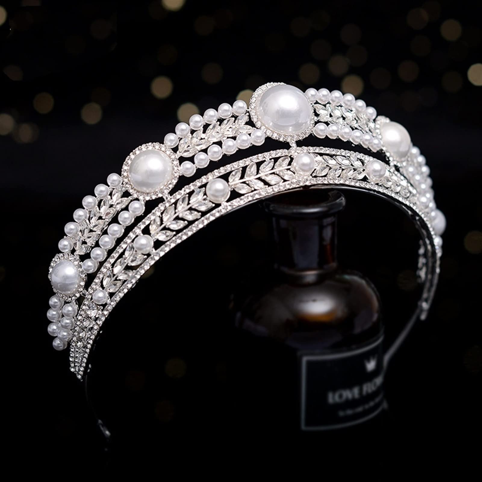 Tocados de Boda Elegante Corona Tiara Accesorios for el Cabello de la Boda Decoración de la joyería de la Boda Tocado Novia