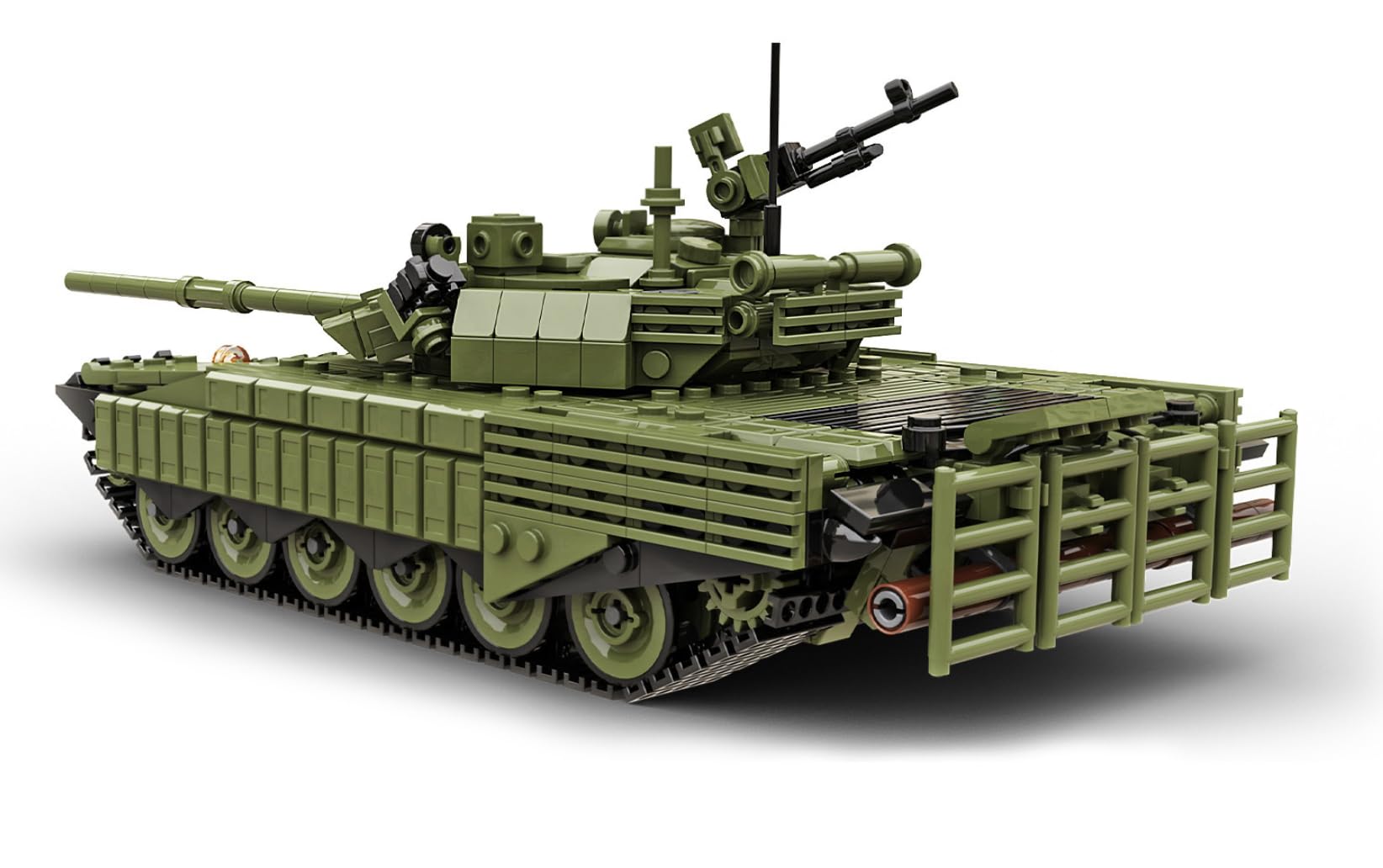 Rosyjski T72 B3 główny czołg bojowy model cegły klocki 1205 szt