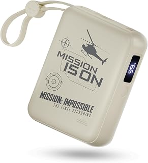 Mobilla x Mission: Impossible – MPower X2 Limited Edition Powerbank | 27W High-Speed Output | 10000mAh Battery | Built-In ... Price In India