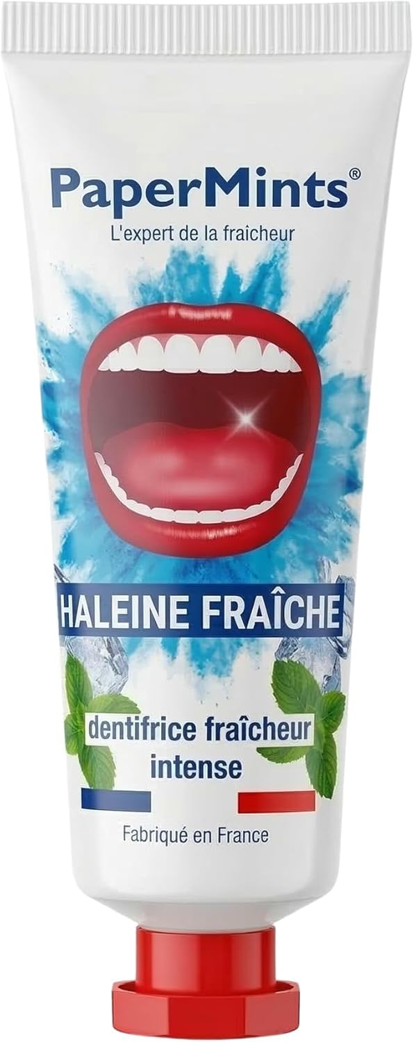 Papermints Dentifrice Haleine Extra Fraîche Gel Menthe 25ml