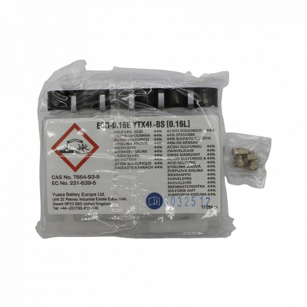 Yuasa batteria yuasa ytx4l-bscon acido batteria moto convenzionale 12 v capacità affidabile resistente vibrazioni