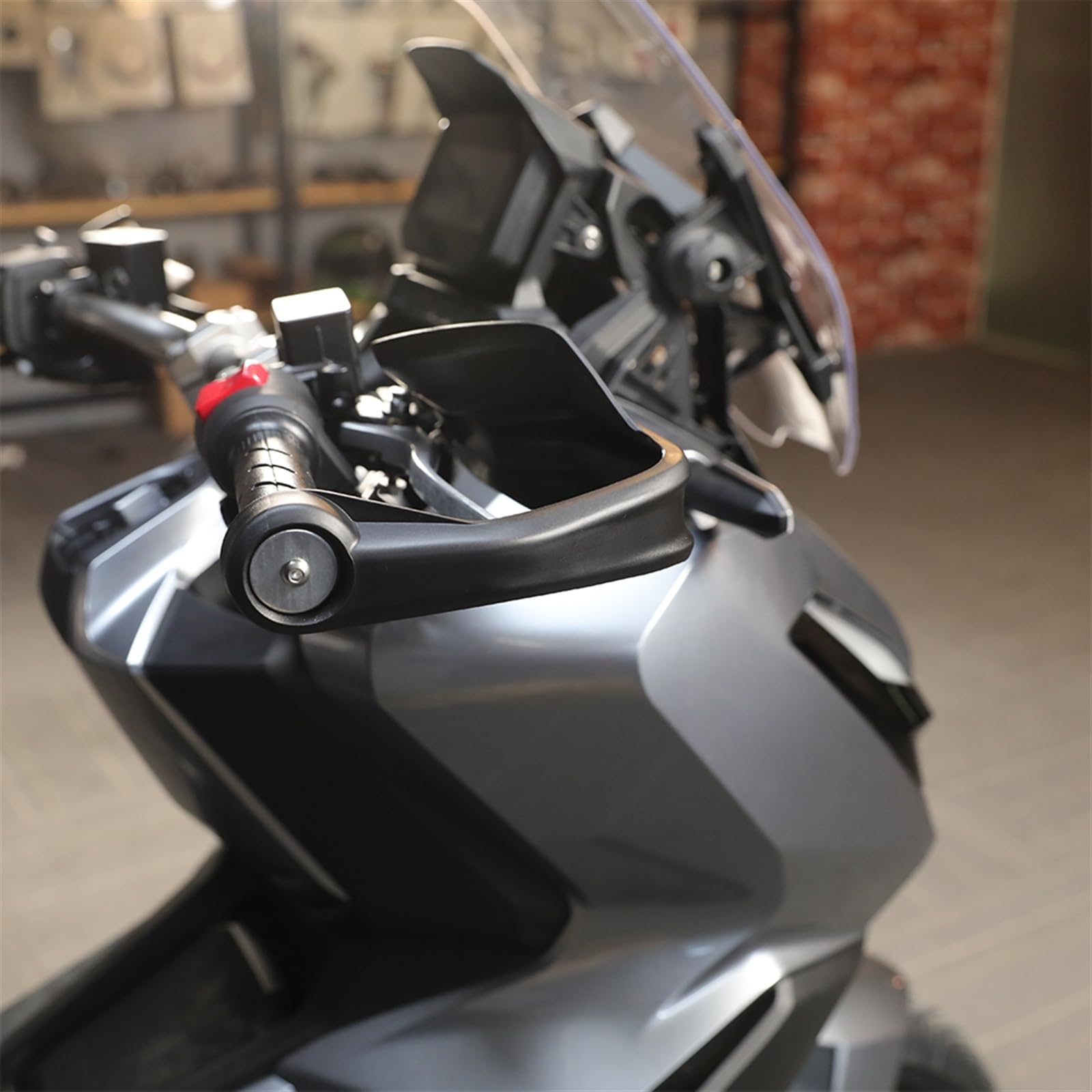 Protector De Guardamanos De Manillar ADV350 para H&Onda ADV 350 2022 2023, Accesorios De Motocicleta, Protector De Mano De Palanca De Manillar Negro