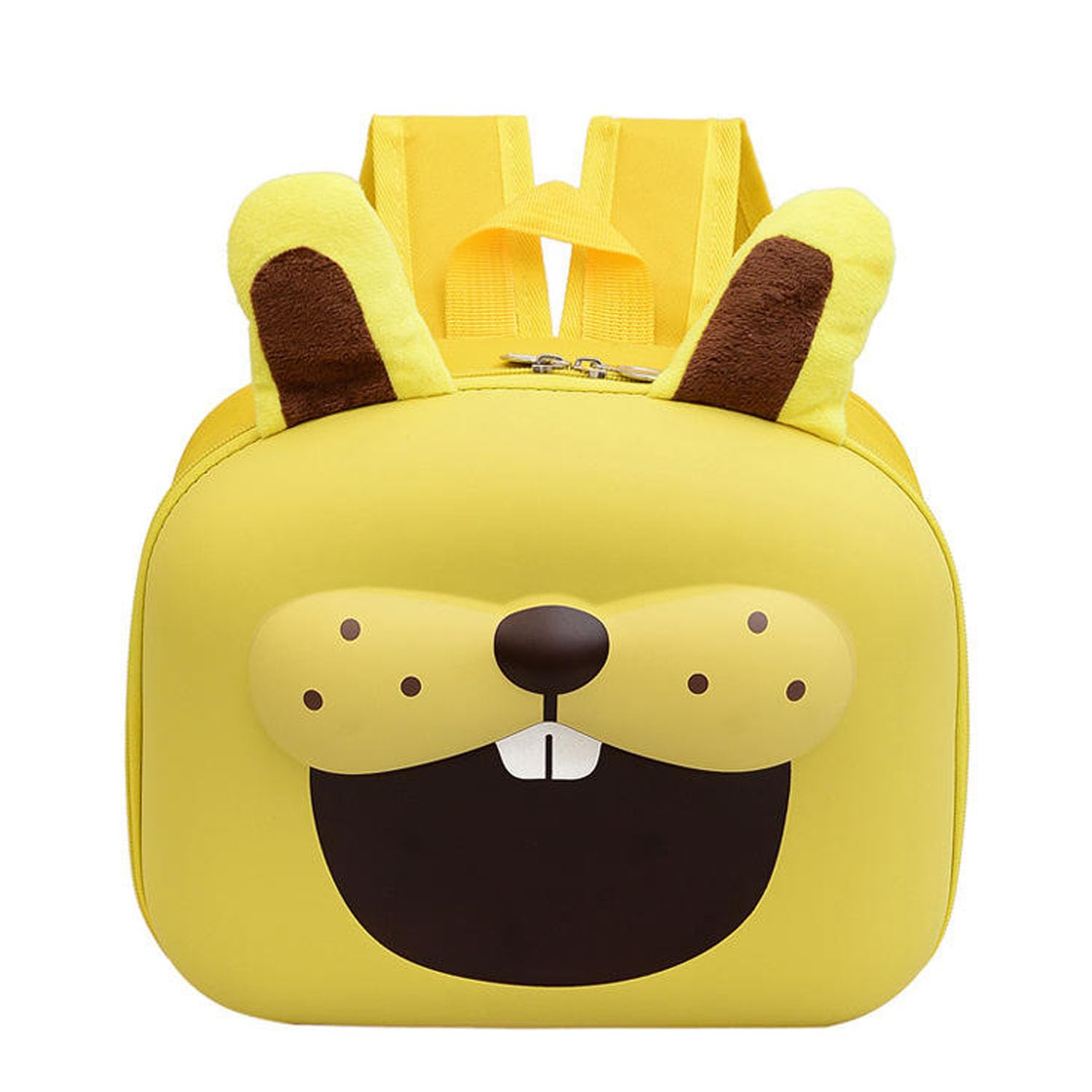 DREMEToddler Backpack,3D Animal Kids Backpack,Cute Cartoon Schoolbag for Kids,Waterproof Lunch Box Carry Bag for 1-6 Years Boys Girls - S