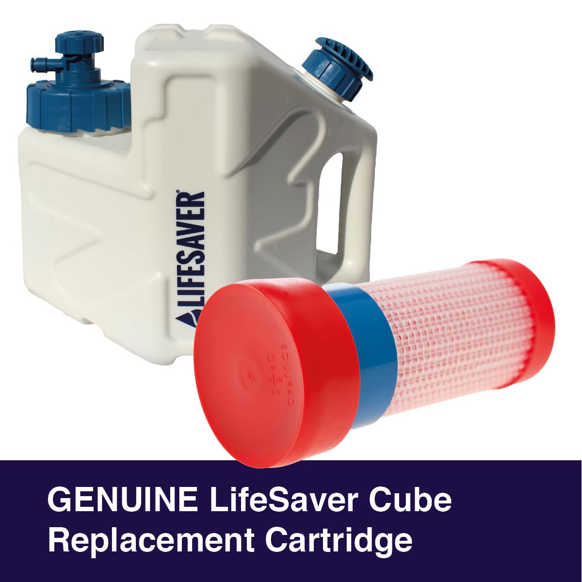 LifeSaver® Cube | Cartouche filtrante de rechange – jusqu'à 5 000 litres..