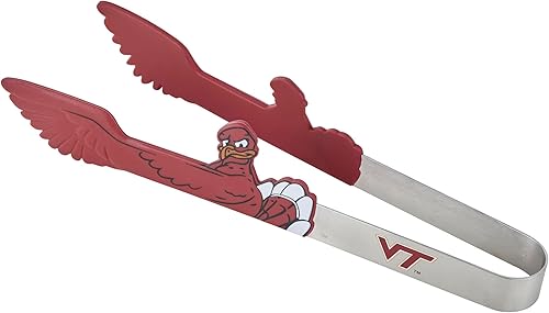 Hokie - Pinzas resistentes a la corrosión para cocina y barbacoa, regalo ideal para tailgaters, campistas y cocina al aire libre