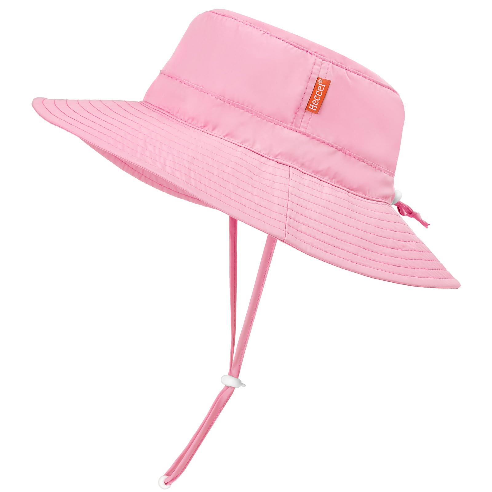 HECCEI Baby Sonnenhut UPF 50+ mit klappbarer Krempe & verstellbarem Kinnband – Schnelltrocknender Sonnenschutz-Hut für Jungen und Mädchen