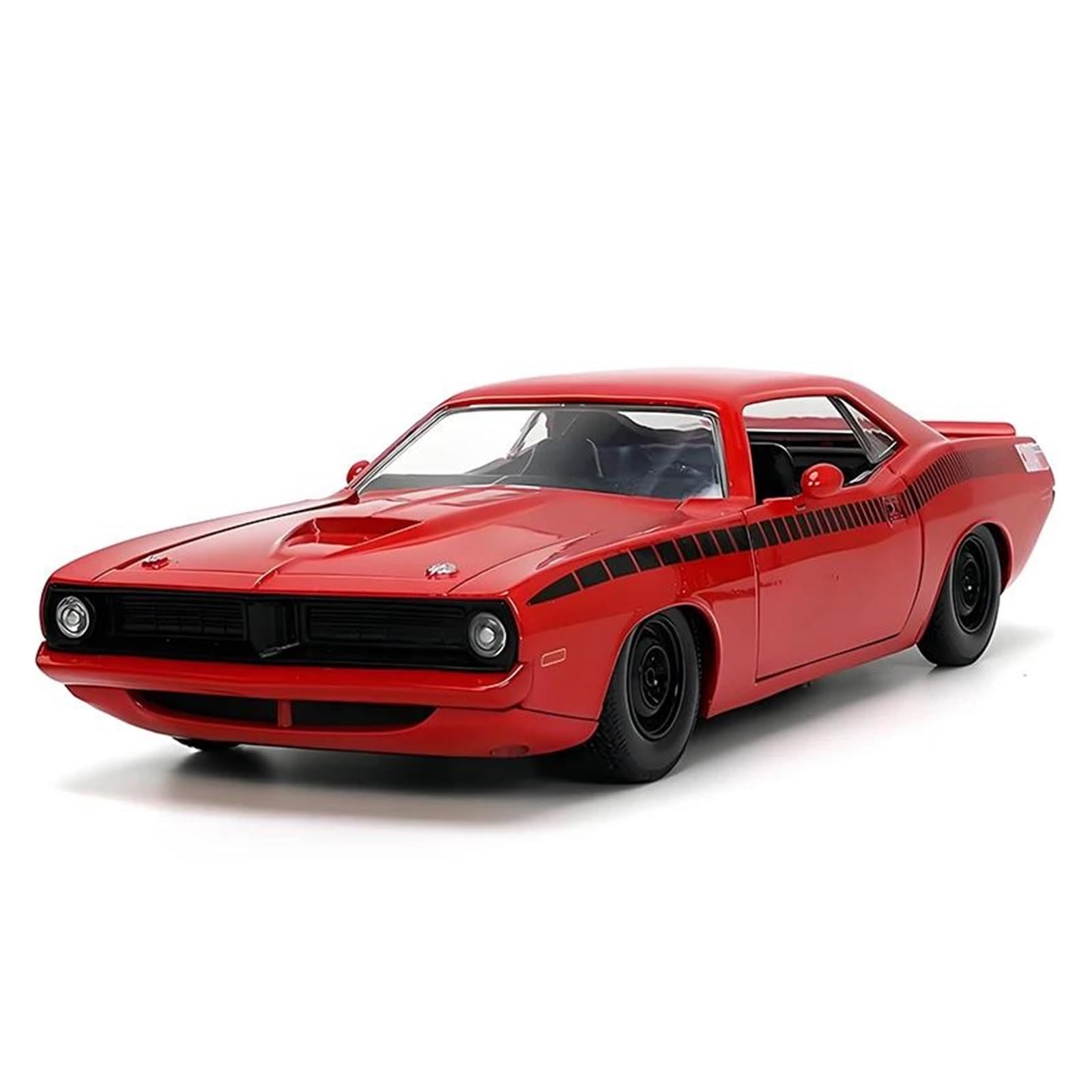 Amazon | ダイキャストカー 1 24 プリムス バラクーダ 1973 合金製
