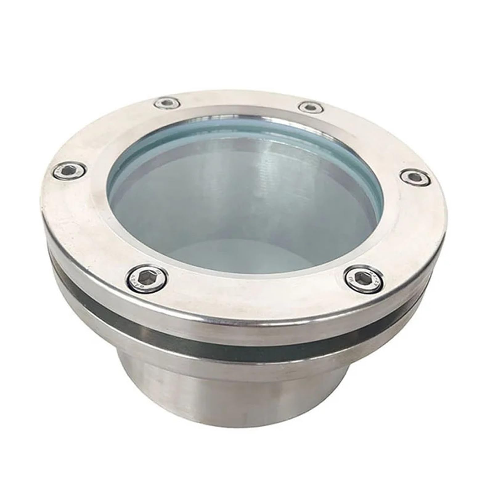 Sight Glass SS304, DN50-DN300 Carbon Steel/Stainless Steel Flange Sight Glass Observation Window(Carbon Steel,DN200)