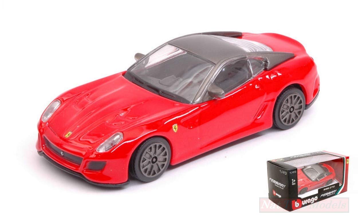 Bburago Scale Model Compatible with Ferrari 599 GTO Red 1:43