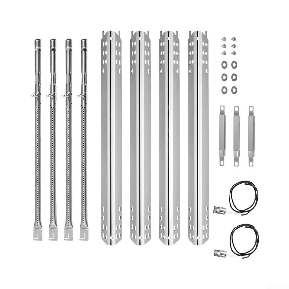 4 per tubi Bruciatore Acciaio per Charbroil Grill 4 per tubi | Acciaio , resistenza alte temperature, anti-ruggine, lunga durata, 4 inclusi