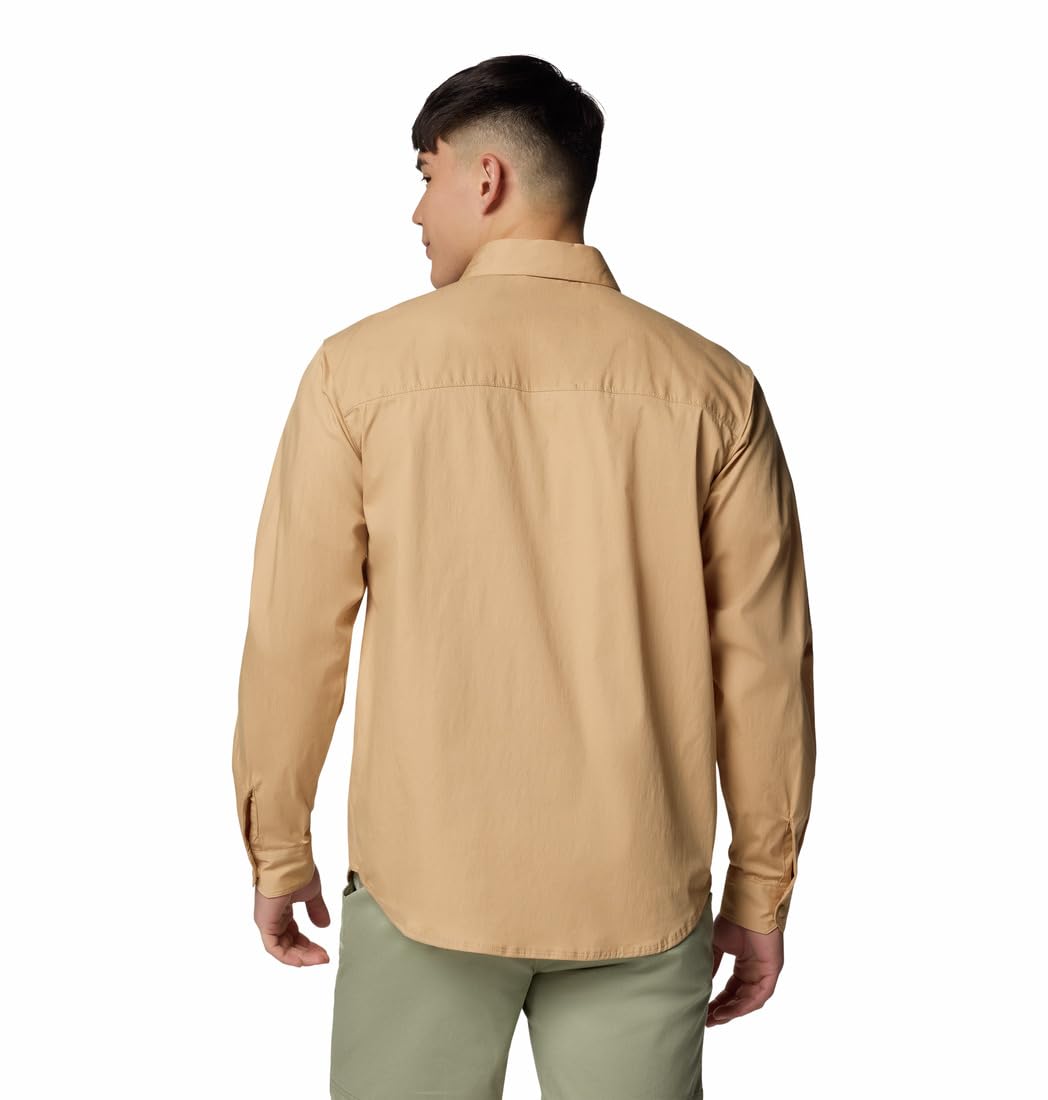 Columbia Landroamer Twill Long Sleeve Shirt Camicia a Maniche Lunghe Uomo (Pacco da 1)