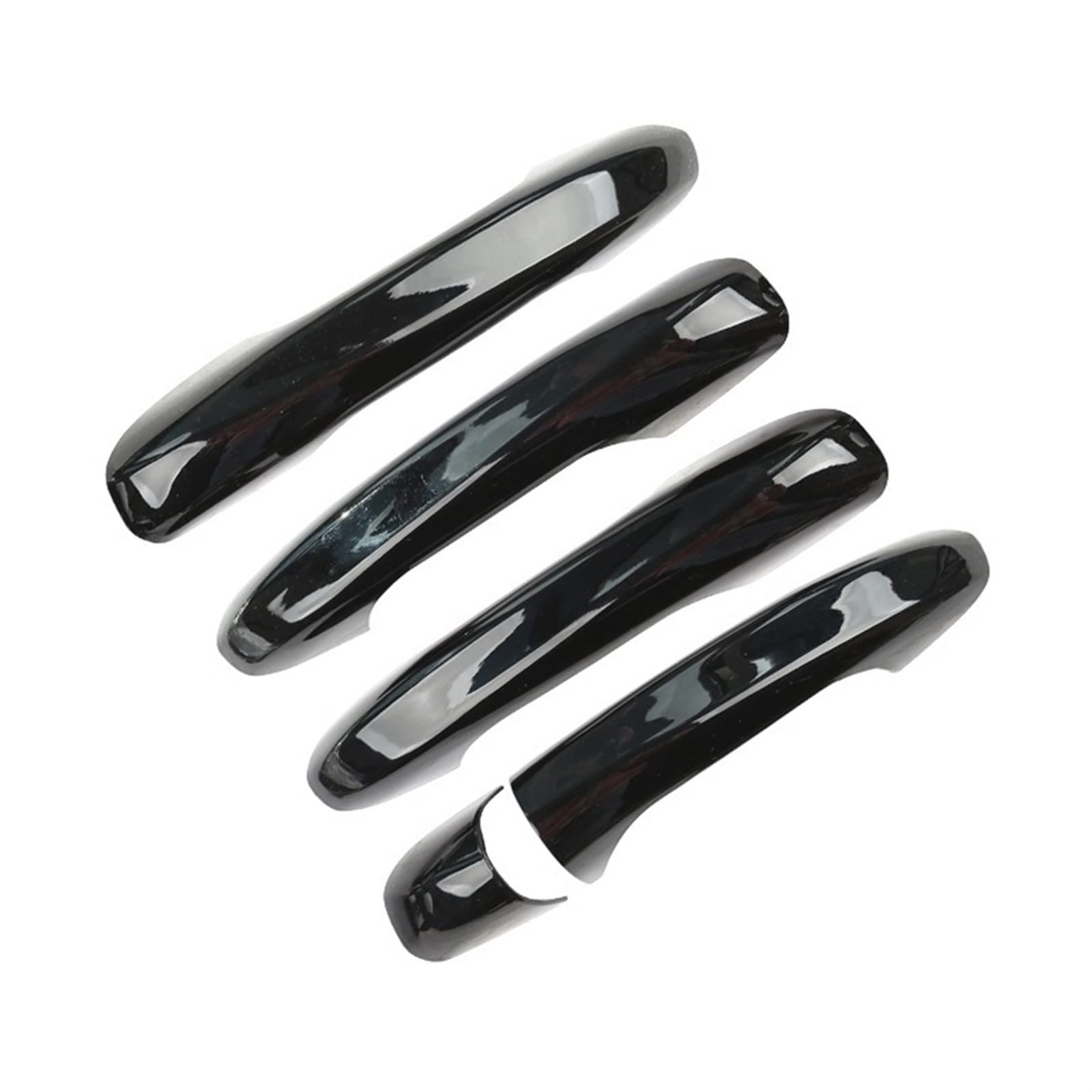 SENHE Fit for Mercedes Benz A B C E GLA GLB GLC Class W247 2022 Car Door Handle Cover Trim Decor Sticker Accessories,Black