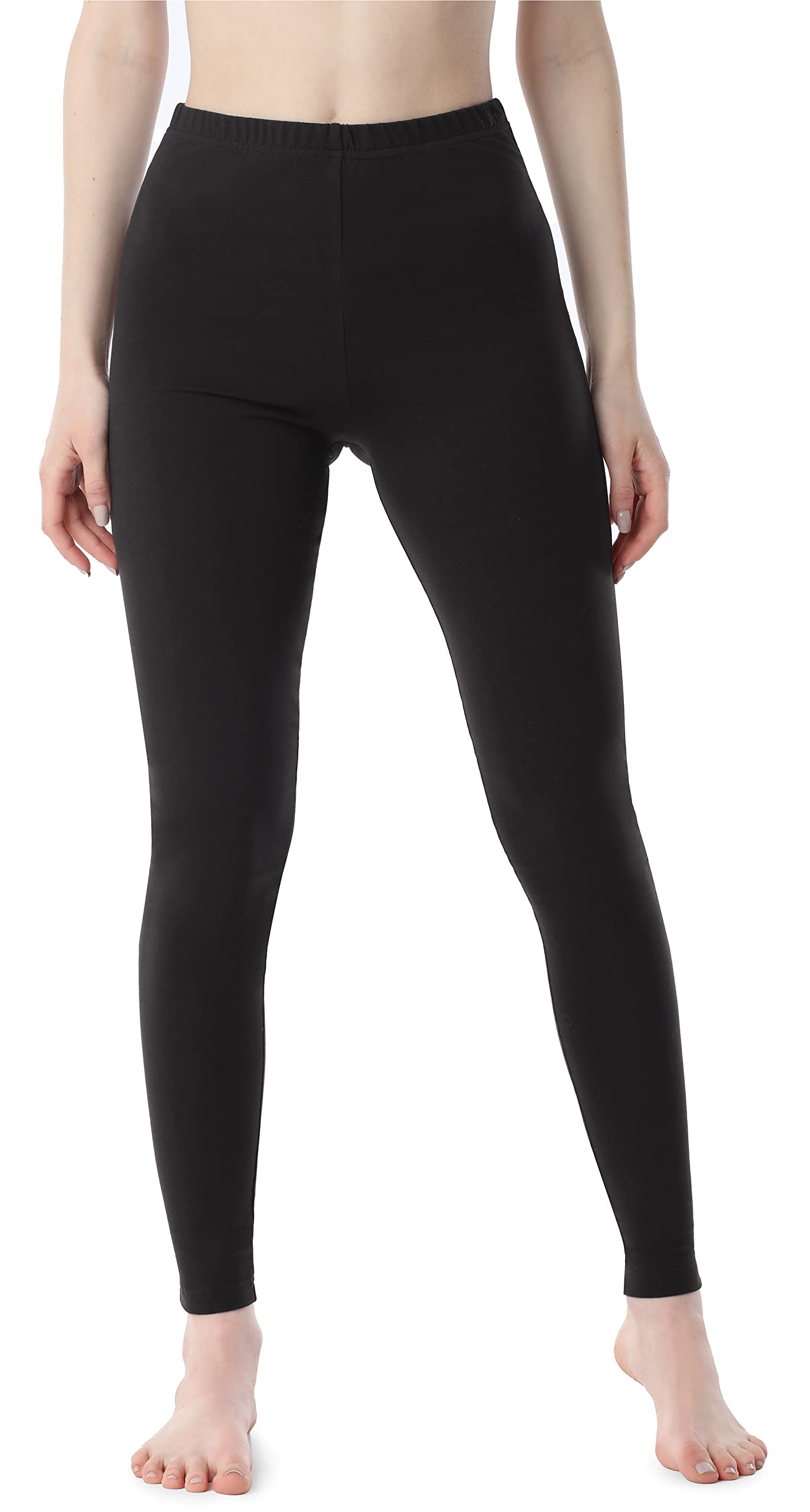Bellivalini Damen Lange Leggings aus Baumwolle BLV50-198