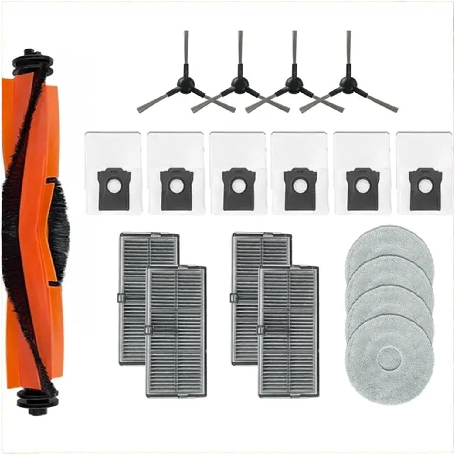 Compatible for Dreame - Accessories Brush Filter Mop Cloth Dust Bags Parts