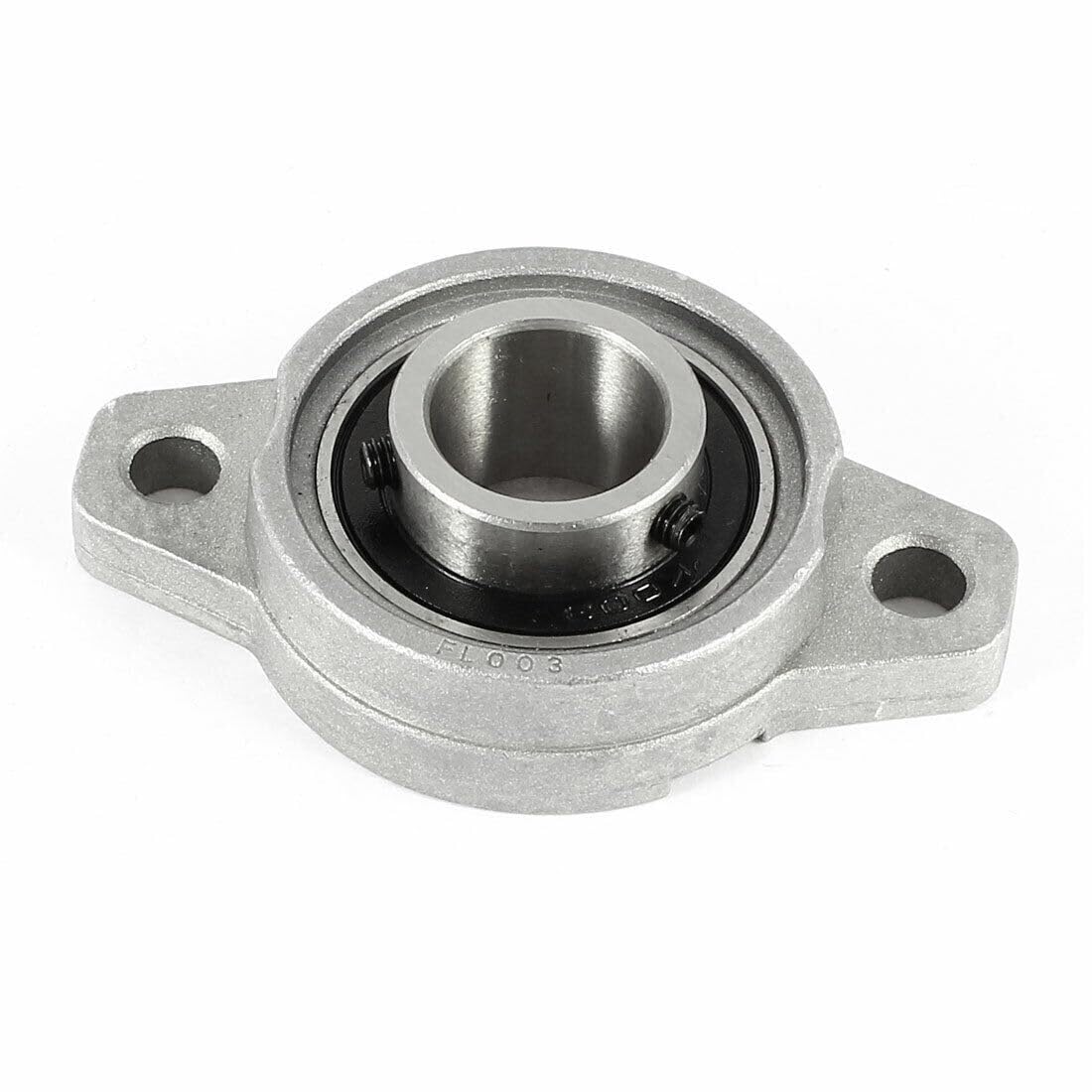 Gqnblvhzupdm One Color Industrial Shaft Bearings, Kfl003 17Mm Shaft Mount Zinc-Aluminum Alloy Flange Pillow Block Bearing