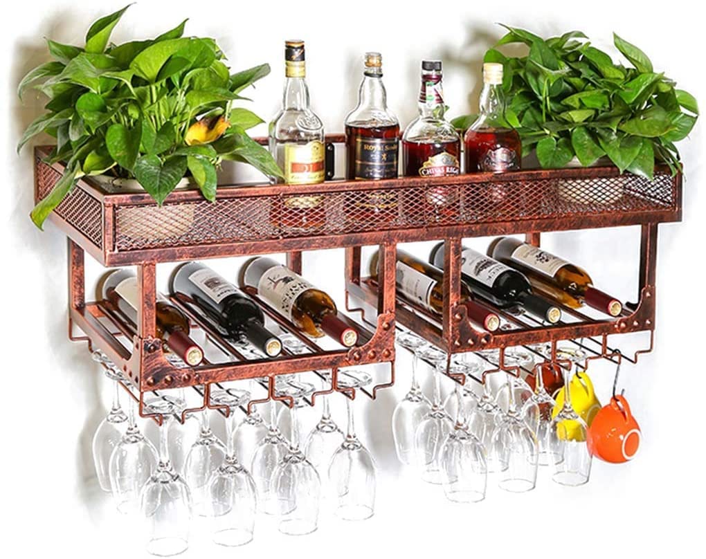 Casier à vin mural rétro chic pour sublimer vos soirées et décorer votre cuisine