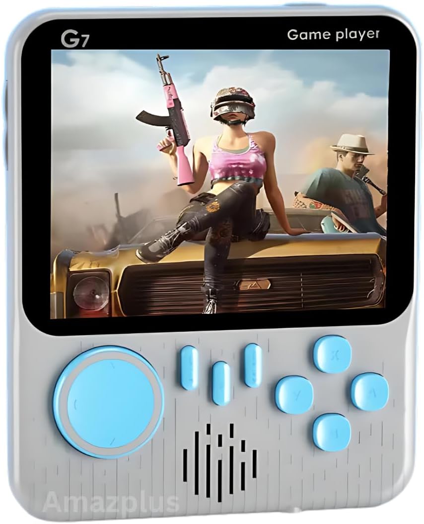 Amazplus G7 Ultrathin Handheld Game Console 3.5Inch HD Screen Mini Retro Classic Video Game System Portable Hand Video Games for Kids SUP Video Game Kids Video Game Hand Games for Kids-B15