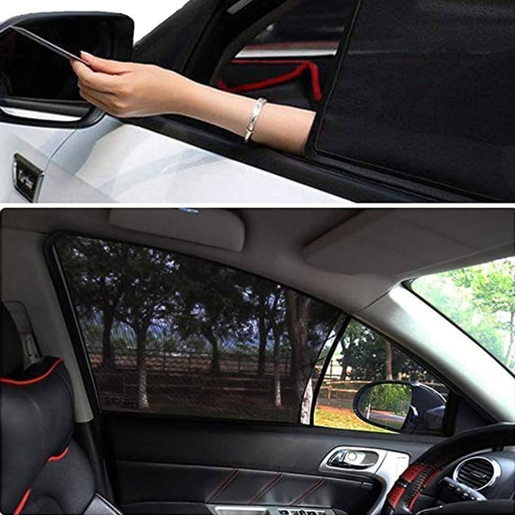 Tendine Parasole Auto per Mitsubishi ROMMY 2019, Bambini Tenda Parasole Traspirante Privacy Finestrini Laterali Tende Oscuranti, 7pcs Wholecar