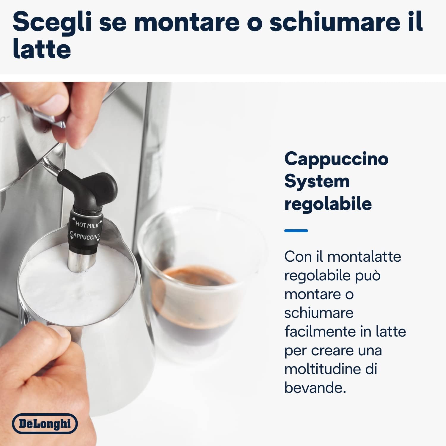 DeLonghi Dedica EC685.M Macchina da Caffè Espresso Manuale e Cappuccino, Caffè in Polvere o in Cialde E.S.E., Spegnimento Automatico, Serbatoio Estraibile 1L, Scaldatazze, 1350W, 15bar, Argento DeLonghi Dedica EC685.M Macchina da Caffè Espresso Manuale e Cappuccino, Caffè in Polvere o in Cialde E.S.E., Spegnimento Automatico, Serbatoio Estraibile 1L, Scaldatazze, 1350W, 15bar, Argento