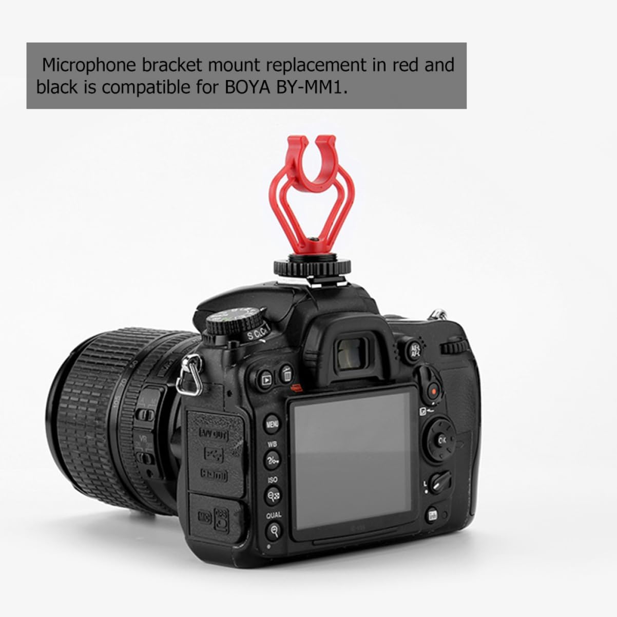 2pcs Microphone Mount for Desk Stand Karaoke Mic Holder Shockmount Sturdy