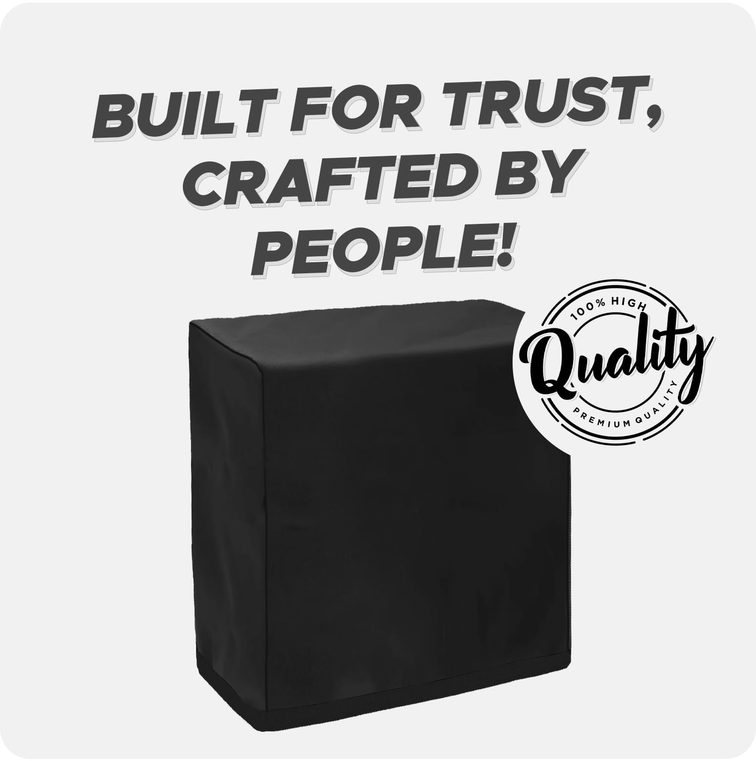 Encasify Electric Room Heater Cover | Dustproof and Scratch Proof Room Heater Cover | Nylon Material Cover | Black 4