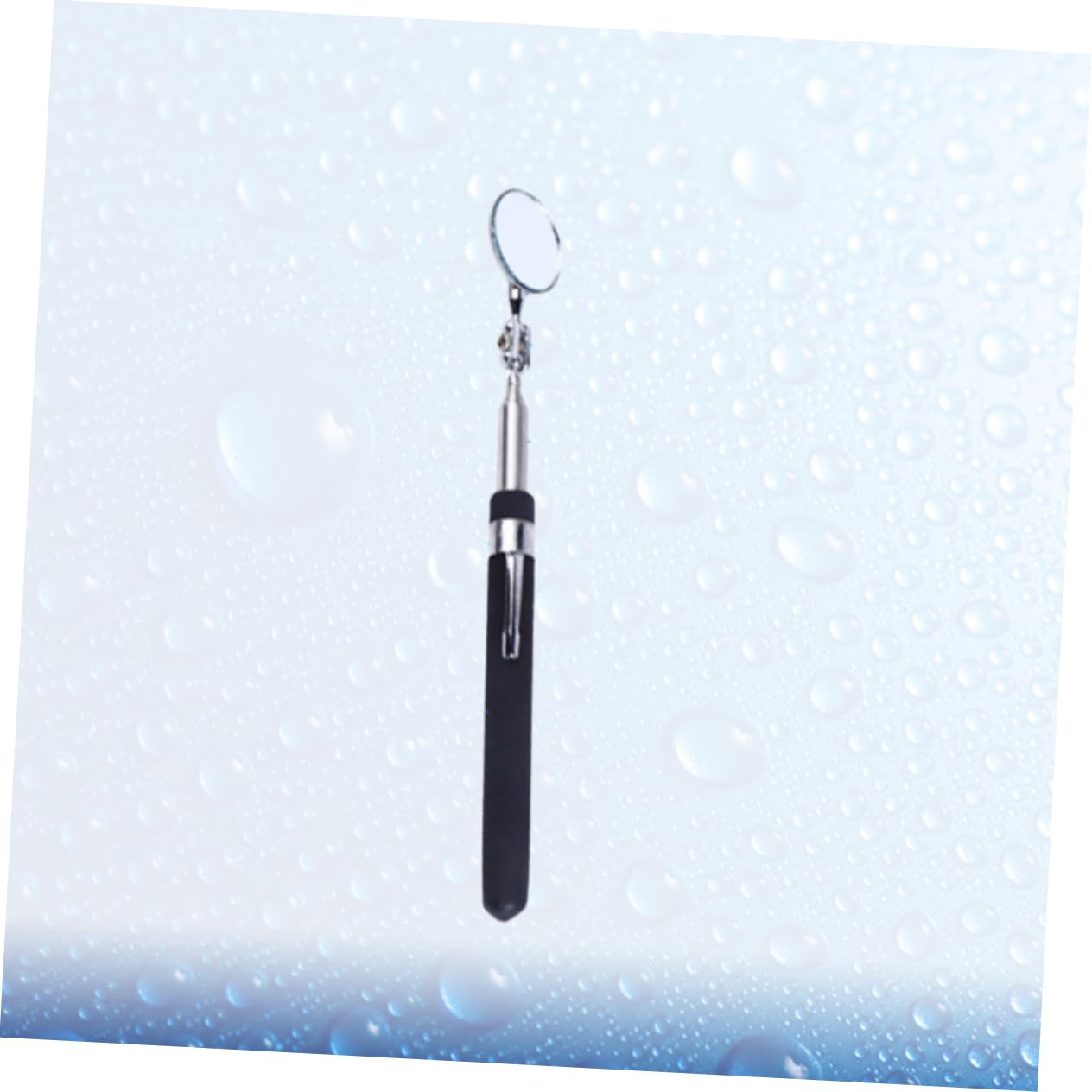 KICHOUSE Folding Telescopic Inspection Mirror with Swivel Joint Versatile Automotive Maintenance Tool for Inspecting Hidden Parts and Components for Mechanics and Technicians