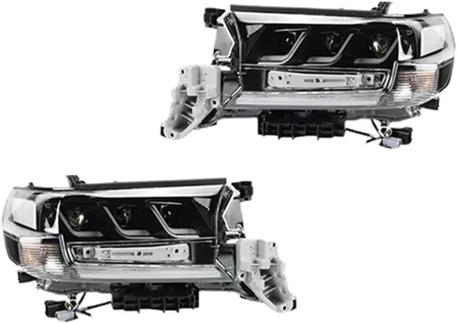 Autoscheinwerfer Scheinwerfer Montage für Toyota Für Land Für Cruiser 2016-2019 Auto Front Lampen