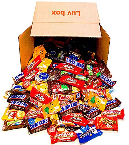 Candy & Chocolate Variety Assortment Mix Bulk GIFT BOX (93 oz 160 Count ALL Chocolate