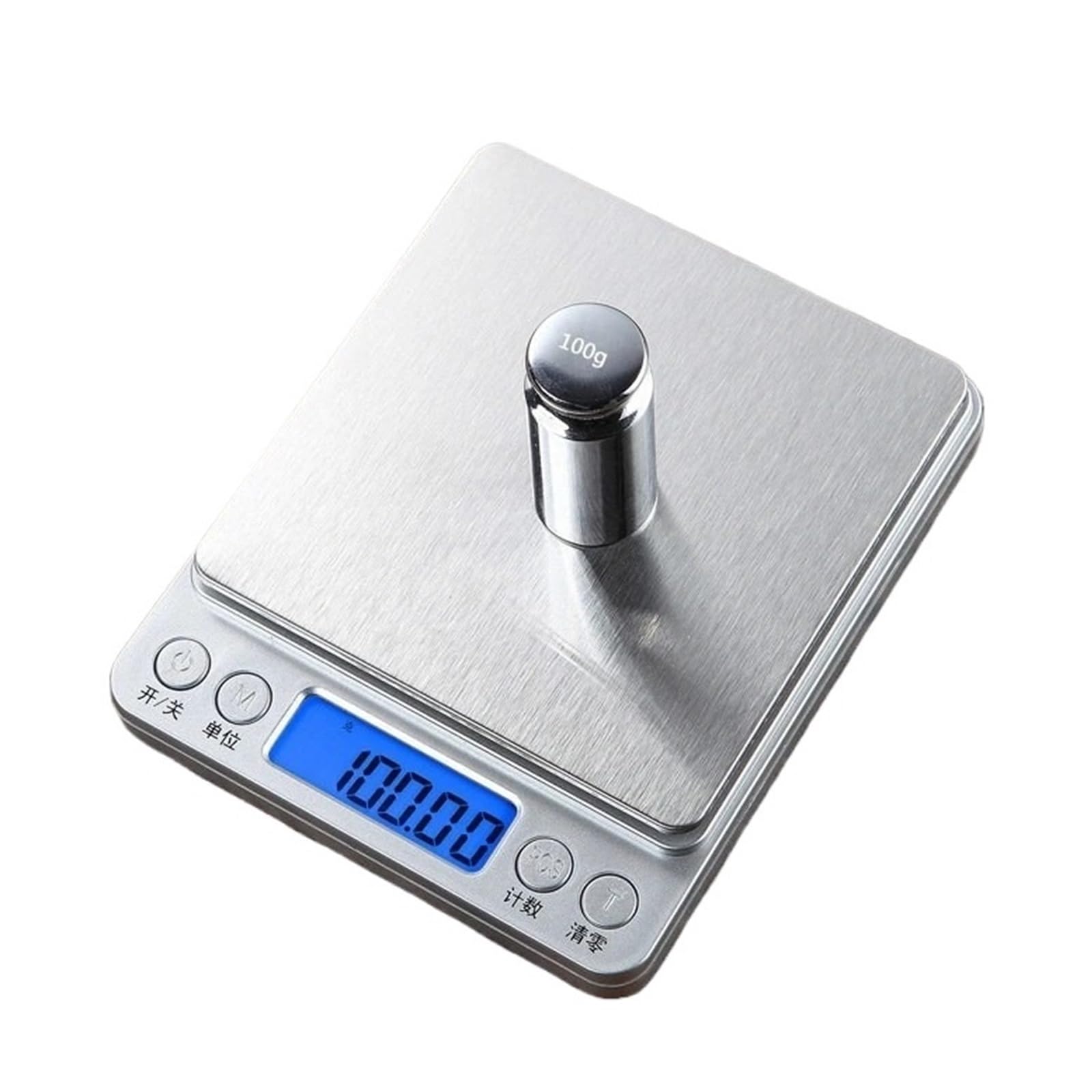 Báscula electrónica de cocina Báscula de precisión de 3000 g y 0,1 g(Battery model)