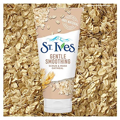 St. Ives Nourishing and Smoothing Face Scrub and Mask with Oats, 6 ounces image 4