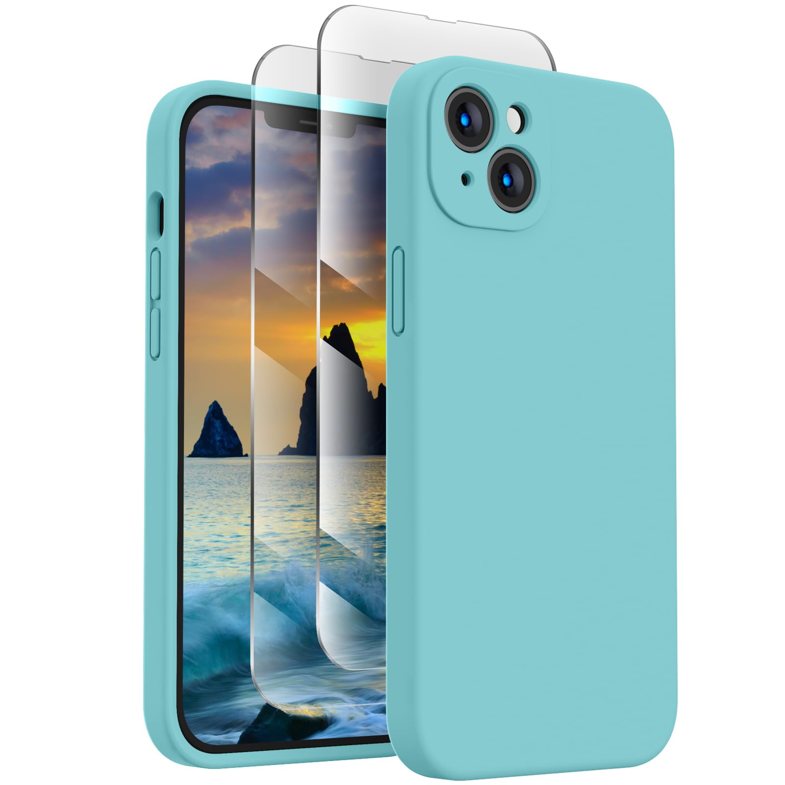 FireNova Designed for iPhone 13 Case, 6.1", Sea Blue