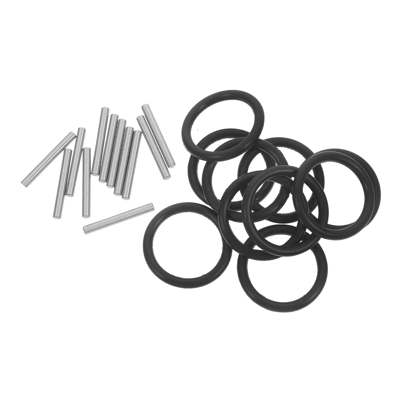 minkissy 10 Sets Large Drive Socket Retainer Ring and Pin O-Rings Rubber Replacement for Impact Electric Wrench, Compatible with 22-34mm Sockets, Industrial Repair Seal Kit