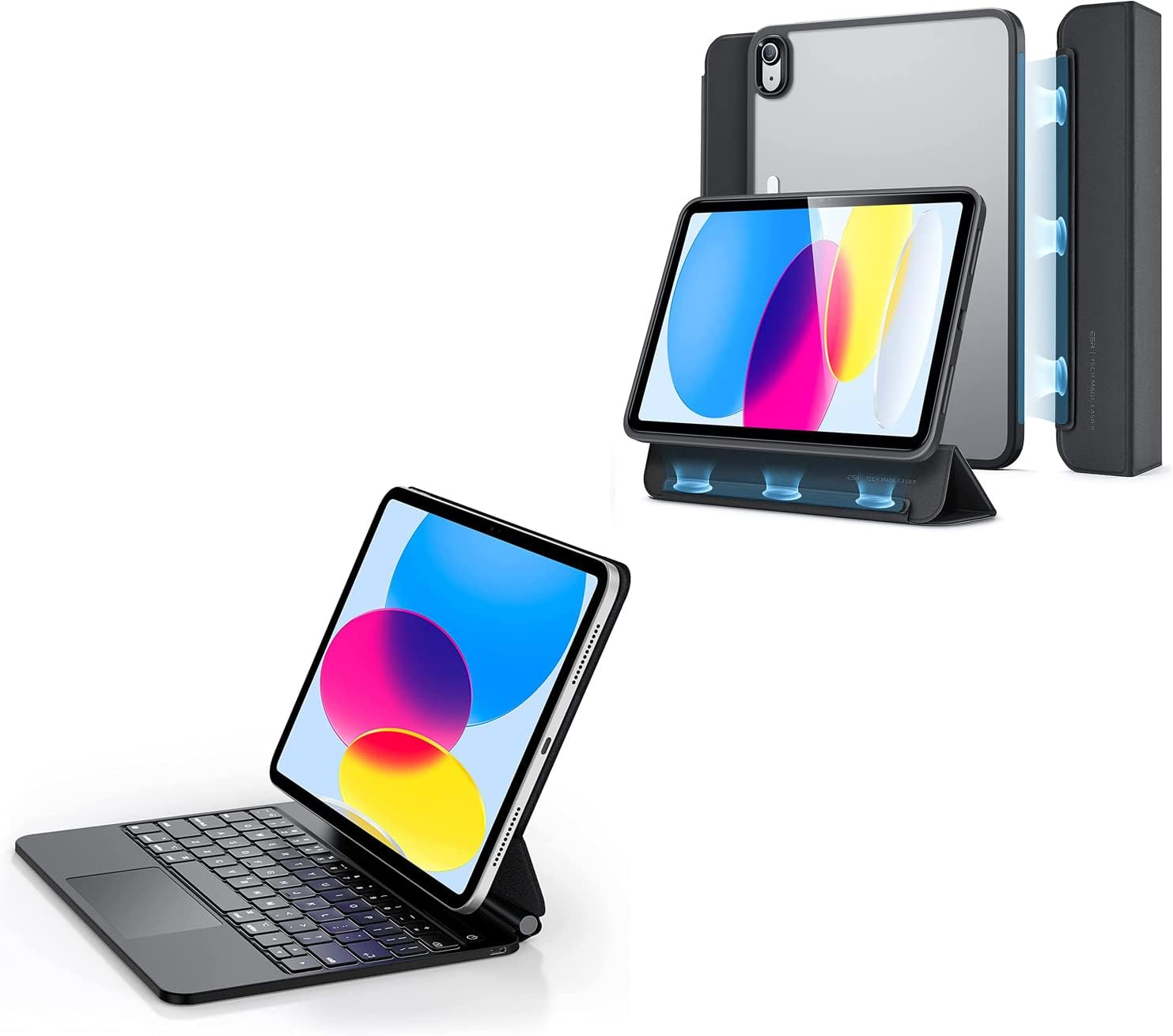 ESR Rebound Keyboard Case, iPad Keyboard Case