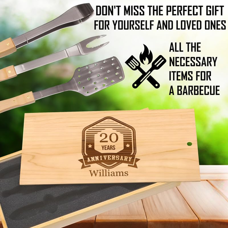 Set de Parrilla Personalizado para Aniversario miniatura 6