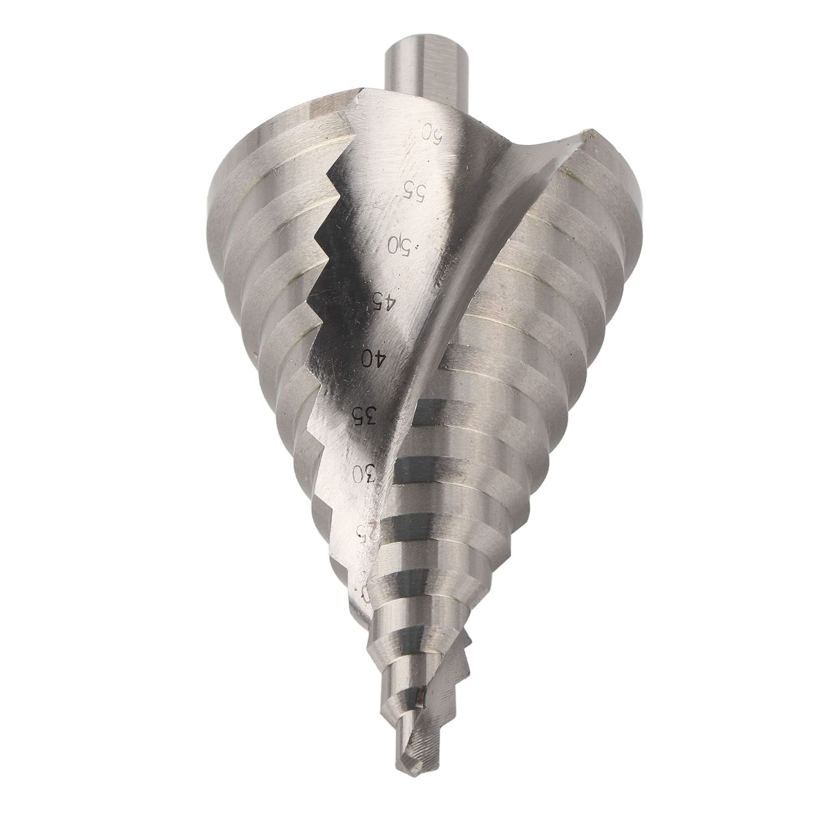 Wiertło stopniowe, wiertło stopniowe ze spiralnym rowkiem, konstrukcja stożka pagodowego, łożysko 6-60 mm, stalowe narzędzie do rozwiercania otworów do metalu, plastiku, aluminium, stali nierdzewnej,