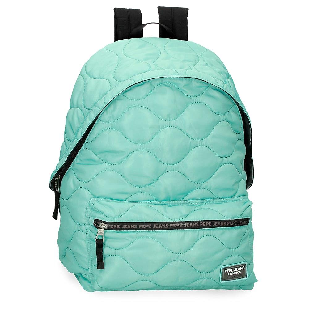 Pepe Jeans Orson Mochila Escolar 15,6" Verde 31x44x15 cms Poliéster 20,46L