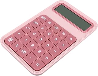 TEHAUX 1Pc 12-Calculadora Calculadora Computadora Para Niños Calculadora Para Escritório Calculadora De Plástico 12 Calculadora Criança Portátil Acrílico Trabalho Computador